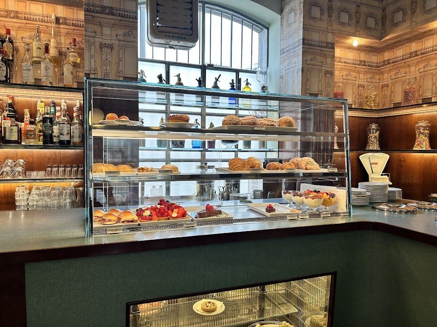 Bar Luce at Fondazione Prada Milan interior