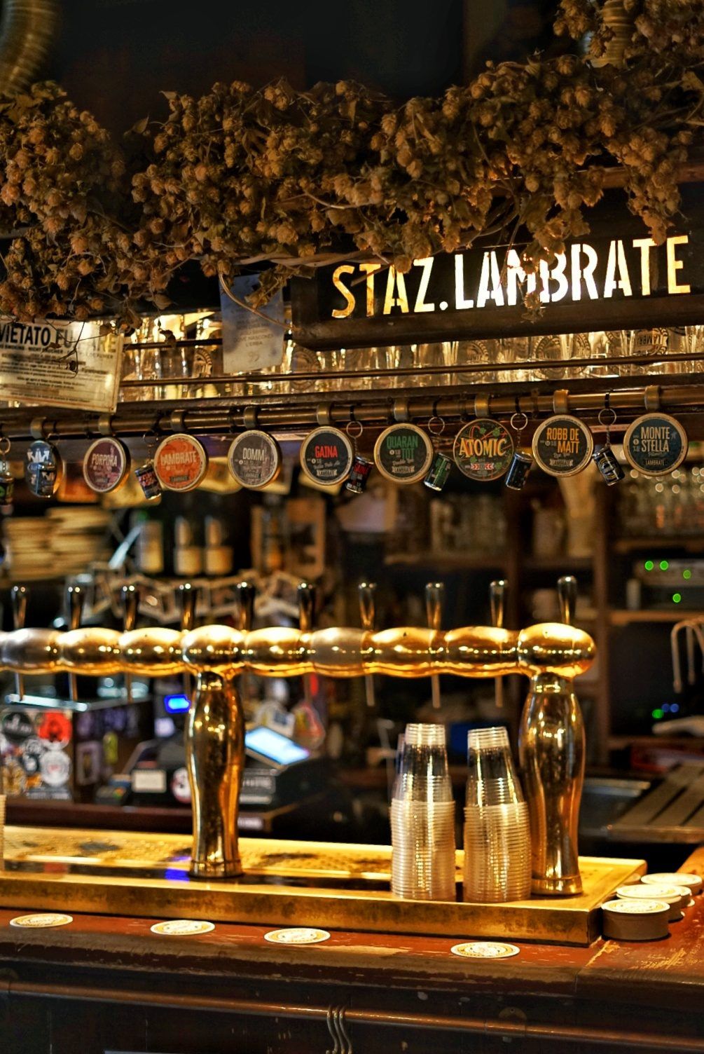 Birrificio Lambrate Milan bar interior