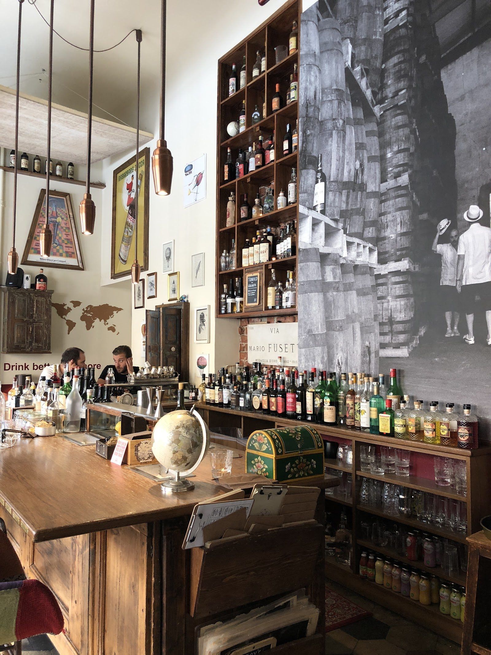 Iter Bar Milan bar interior