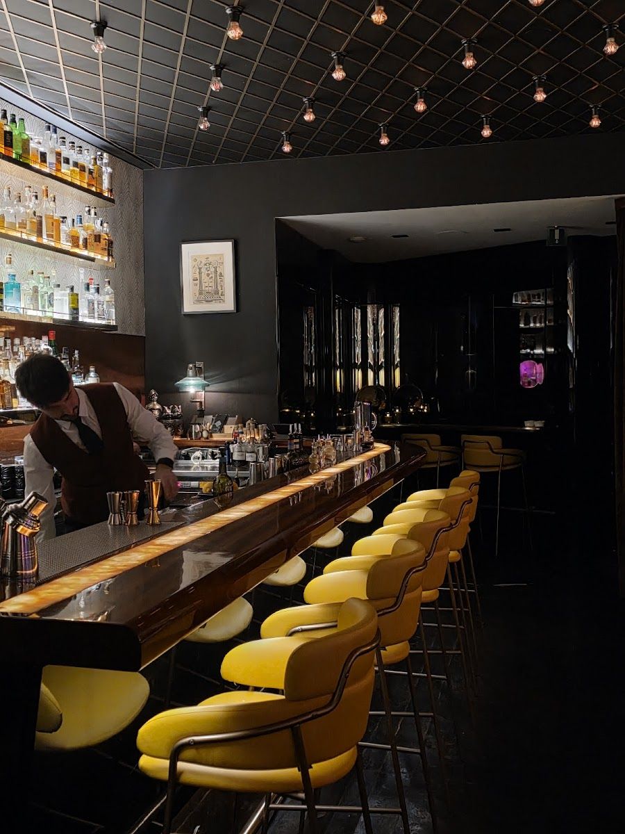 The Spirit cocktail at the bar