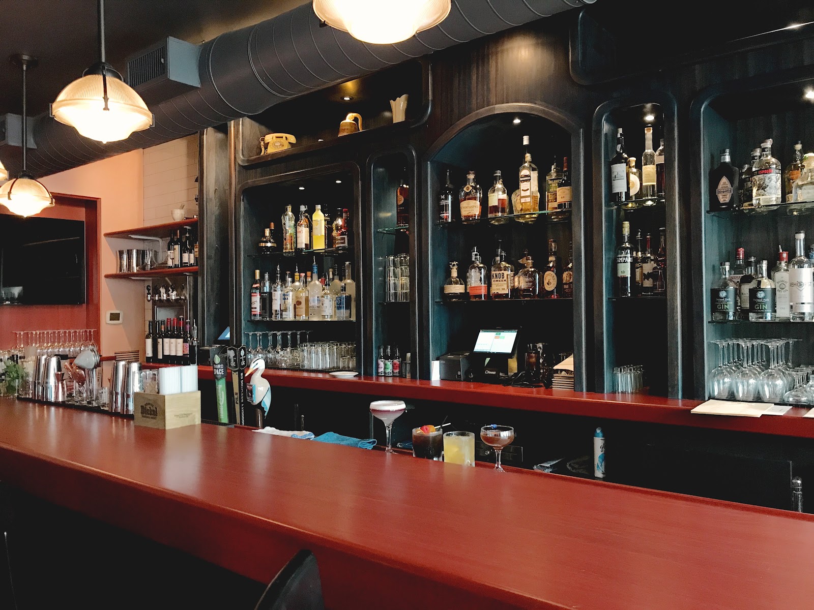 The Diplomat Milwaukee bar interior