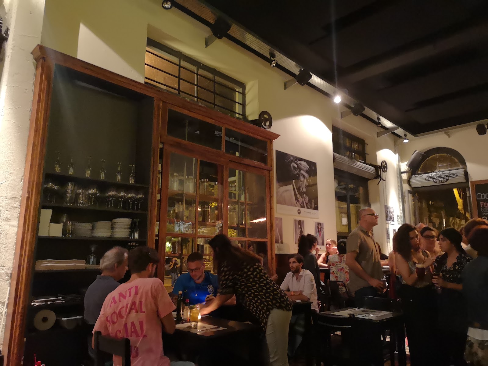Historic tango bar interior
