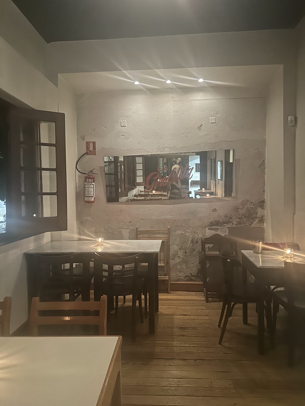 Historic tango bar interior