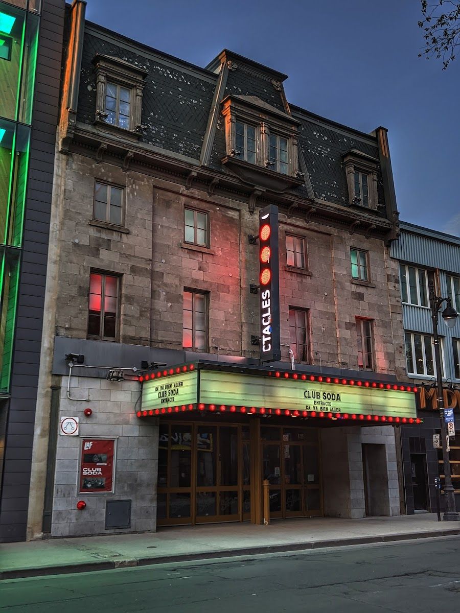 Club Soda Montreal interior