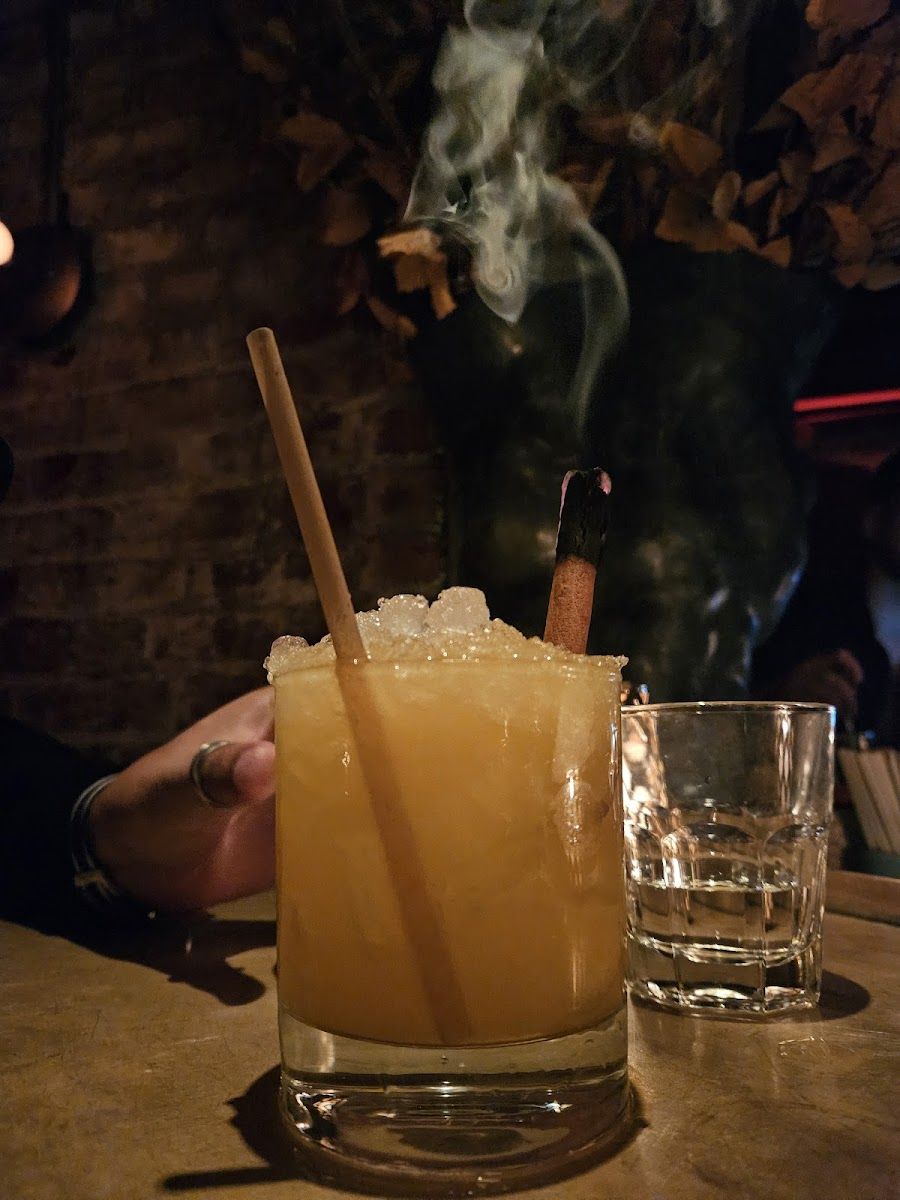 Flyjin cocktail at the bar