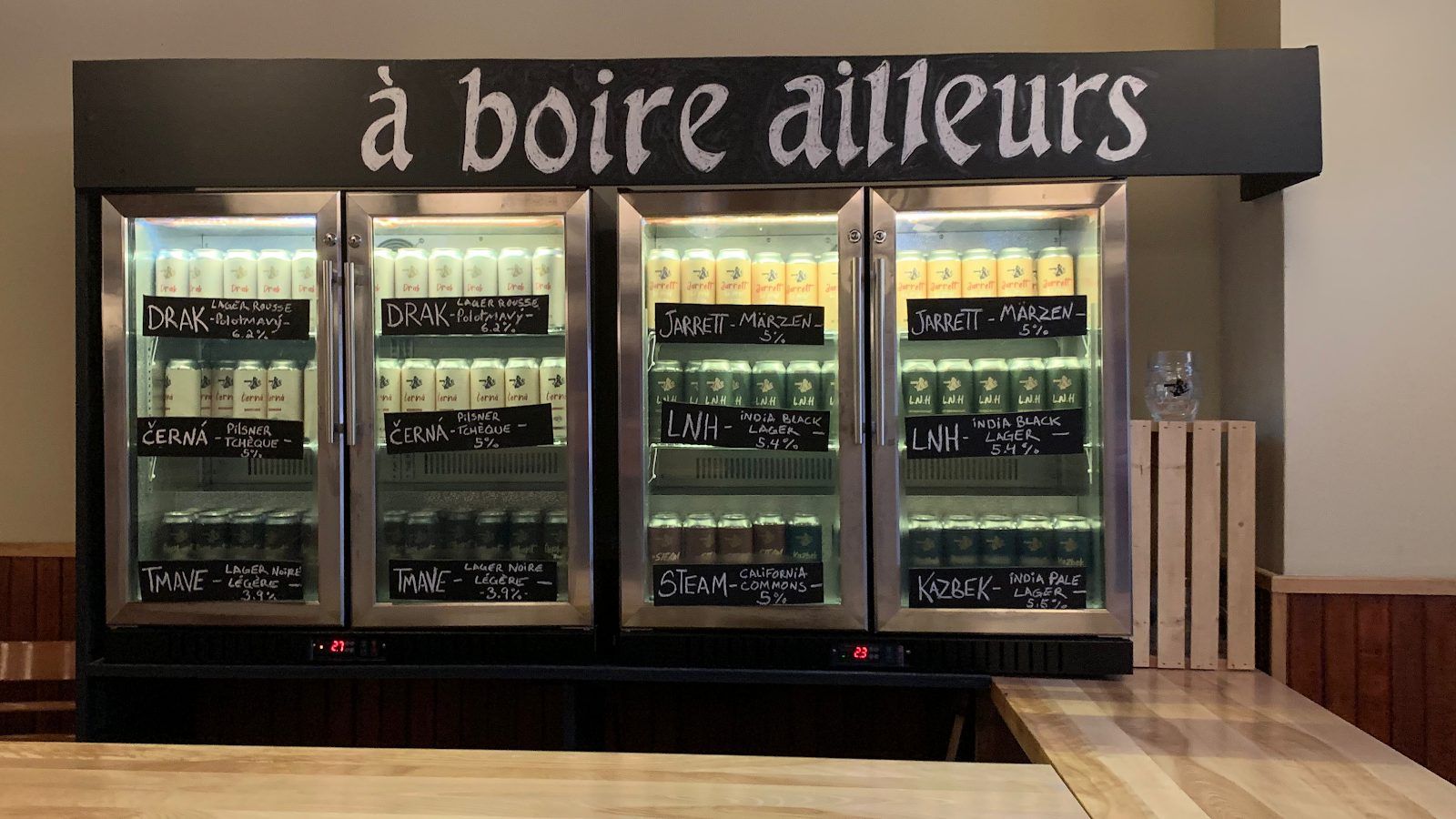 L'Amere a Boire Montreal bar interior