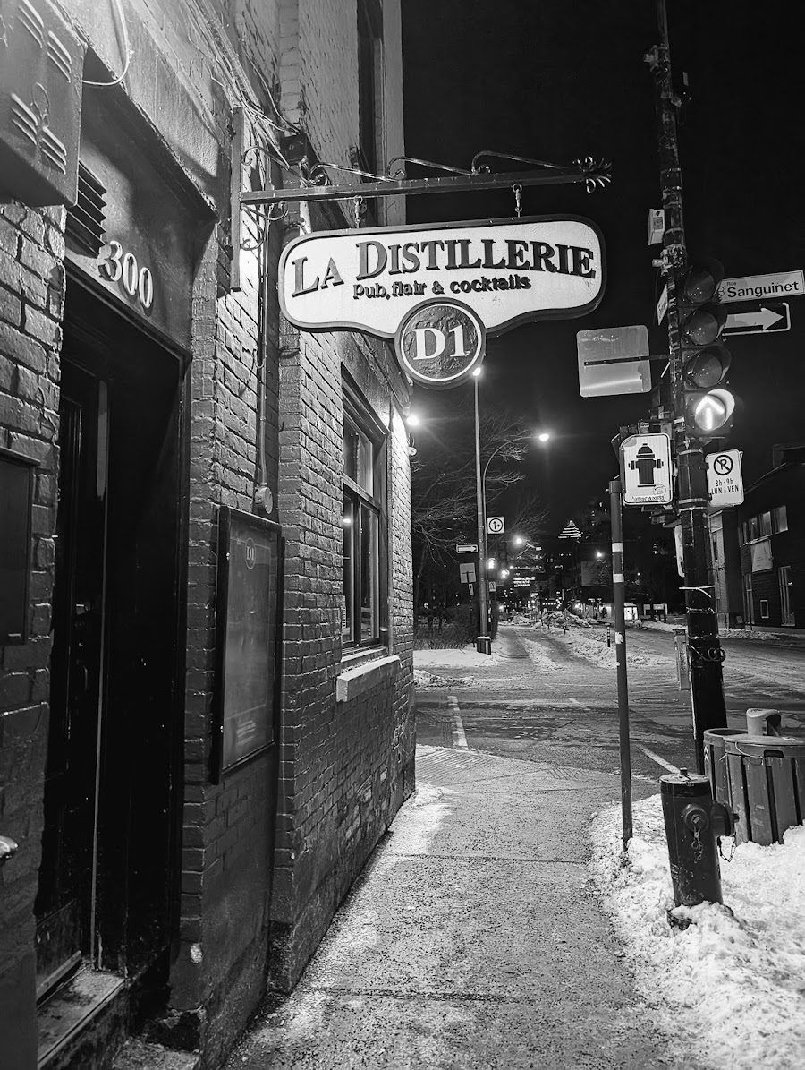 La Distillerie bar service
