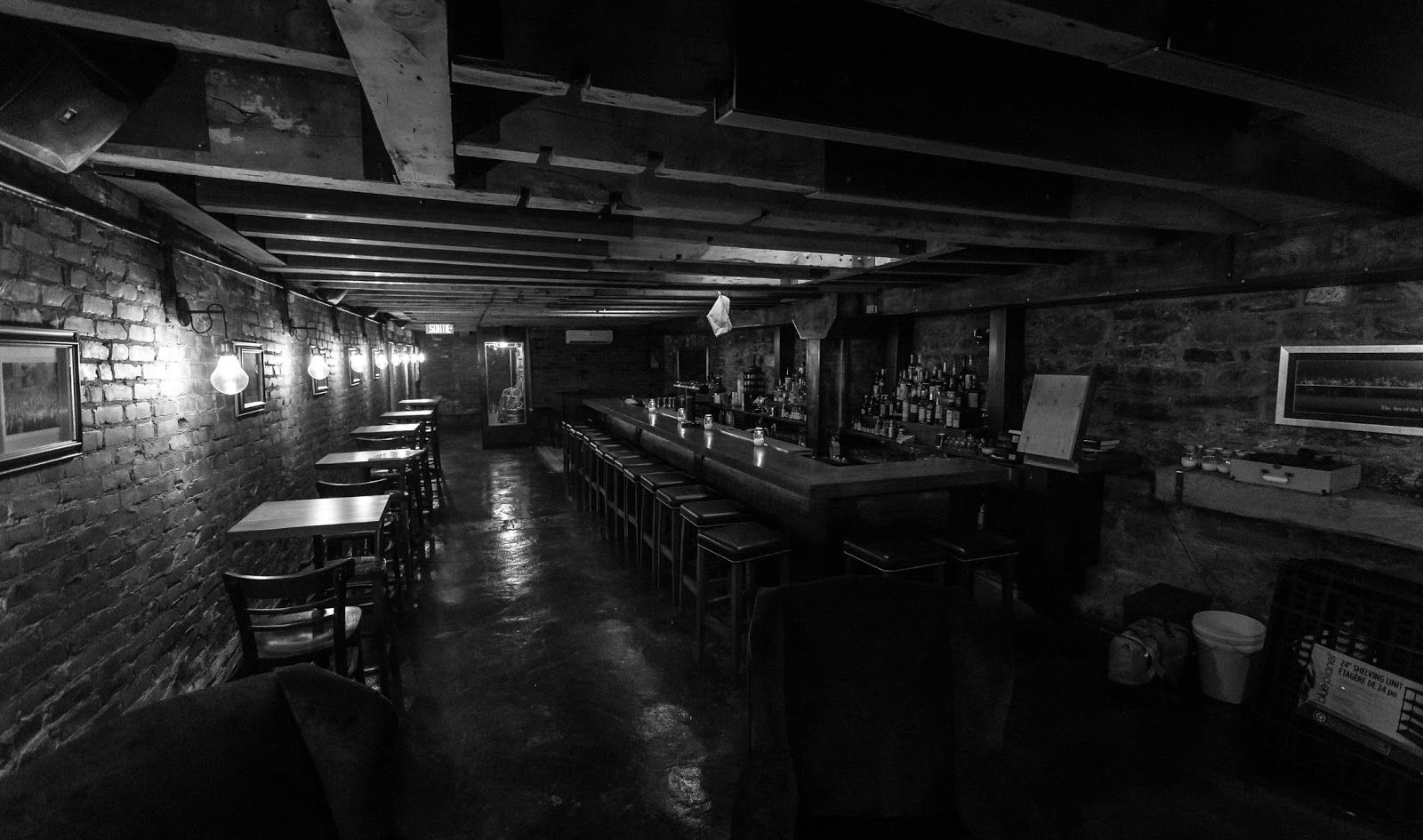 Le Coldroom Montreal bar interior