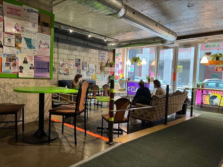 Le Frigo Vert Montreal interior
