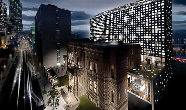 Tour Rouge Rooftop bar service