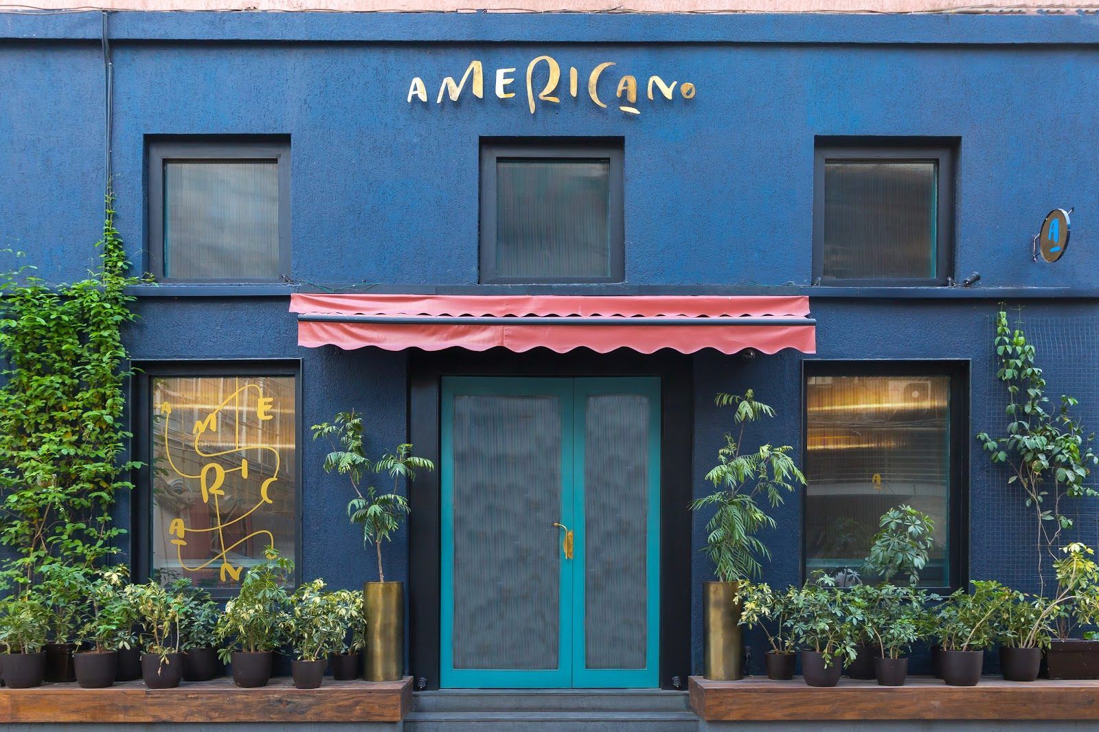 Americano Mumbai bar interior