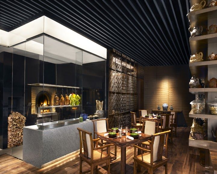 China House Bar at Grand Hyatt Mumbai bar interior