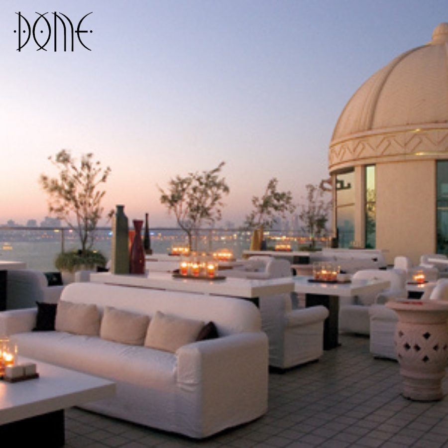 Dome at Intercontinental cocktail at the bar
