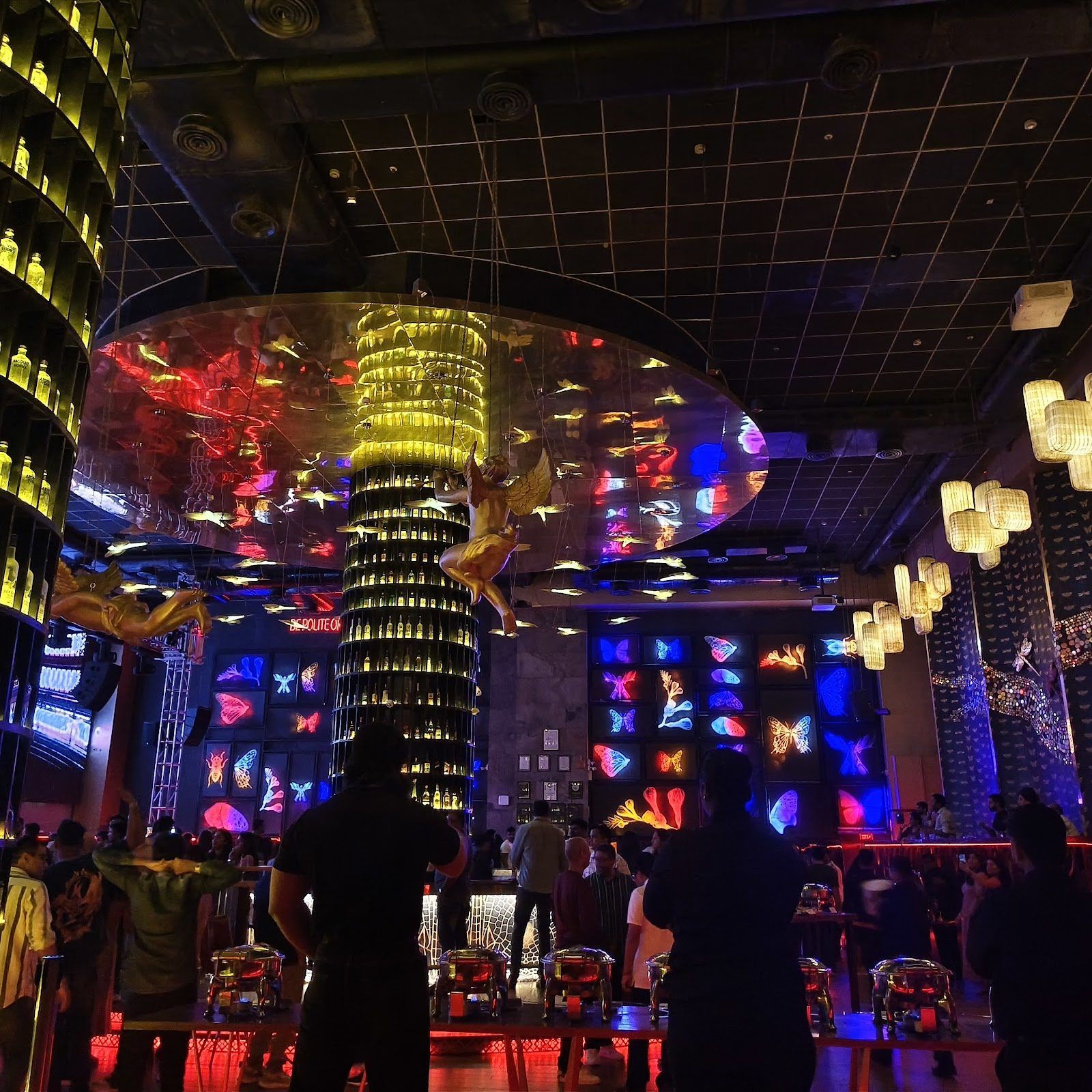 Dragonfly Rooftop Mumbai bar interior