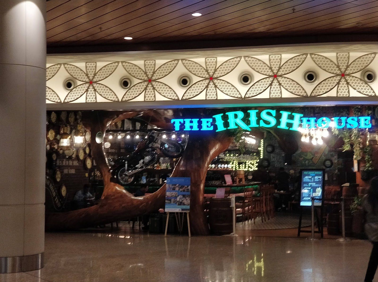 The Irish House BKC Mumbai bar interior