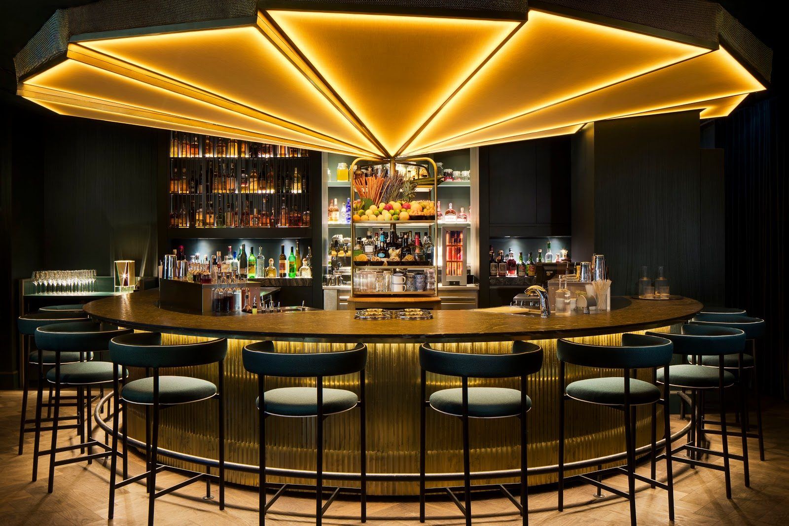 Ory Bar at Mandarin Oriental Munich bar interior