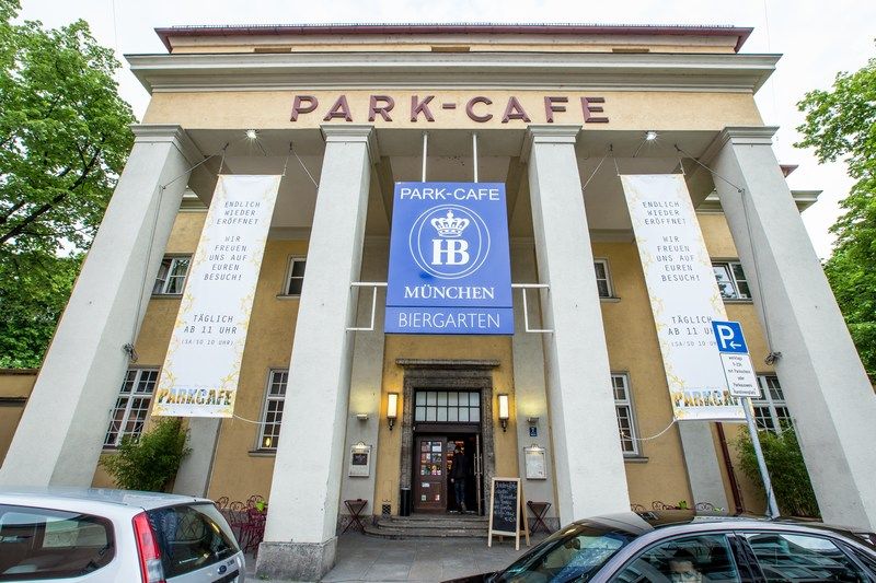 Park Cafe Bar Munich interior