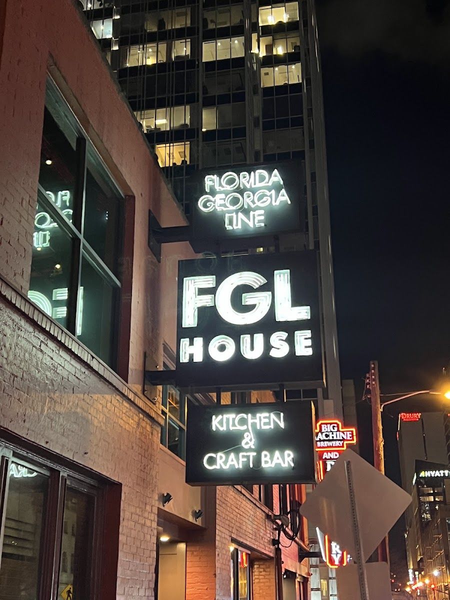 FGL House bar service