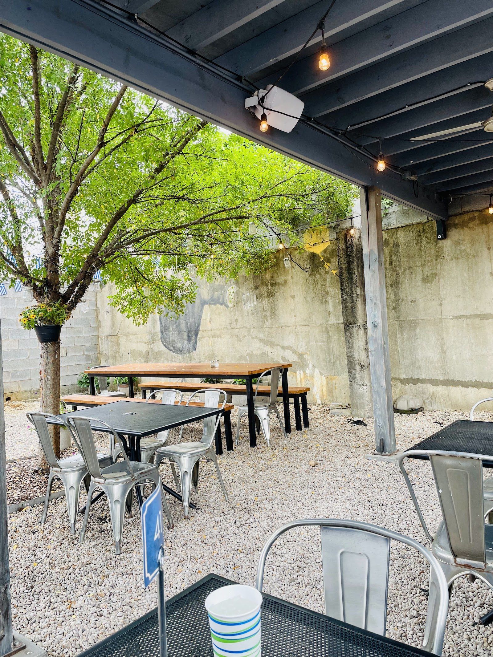 Greko Greek Street Food Bar Nashville bar interior