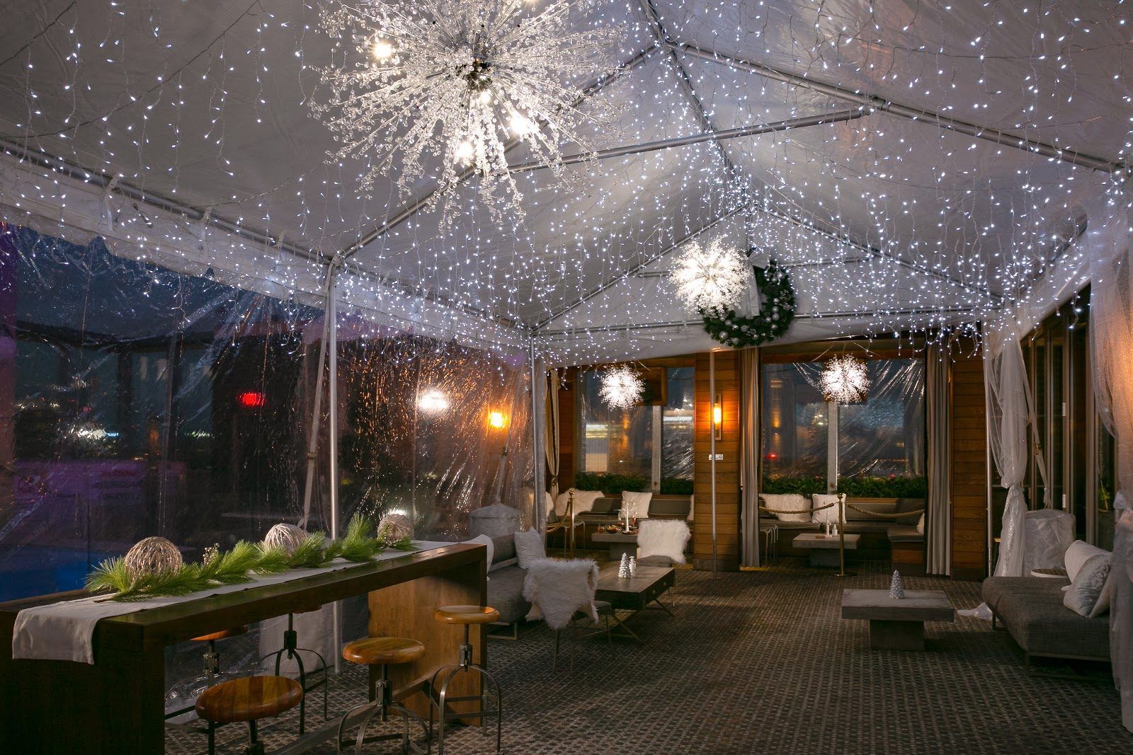 L27 Rooftop at Westin Nashville bar interior