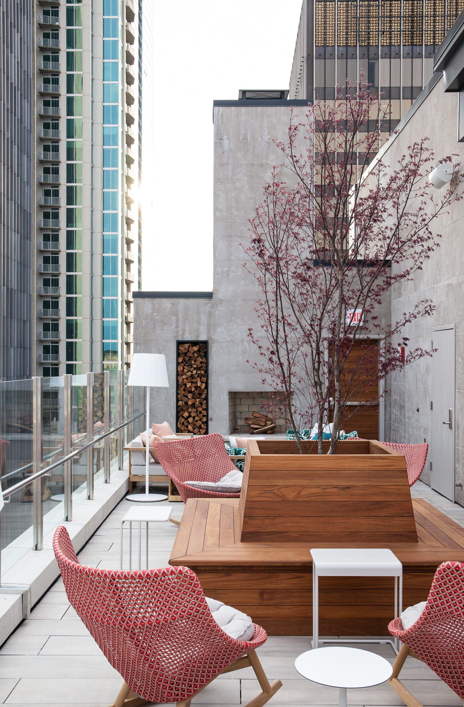 Rare Bird Rooftop at The Joseph Nashville bar interior
