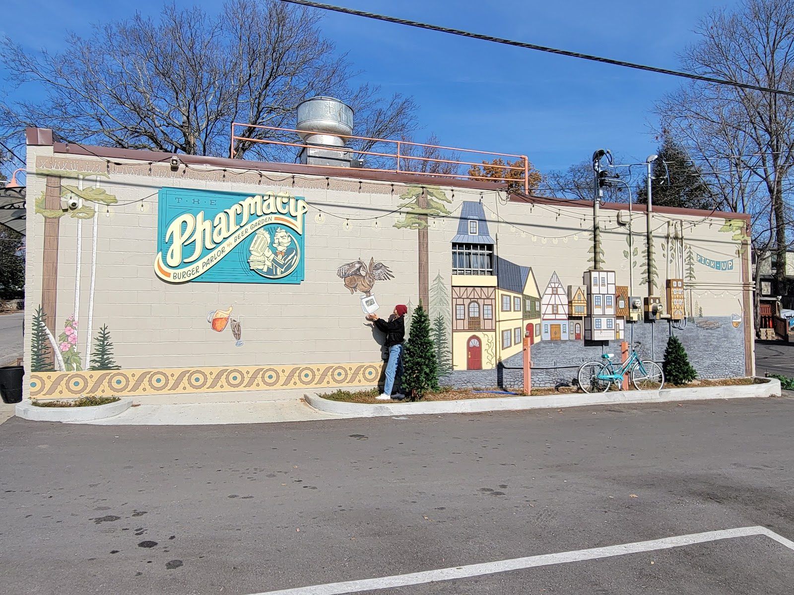 The Pharmacy Burger Parlor Nashville bar interior