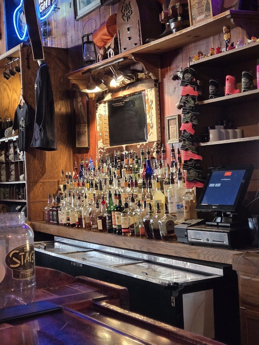 The Stage on Broadway bar service