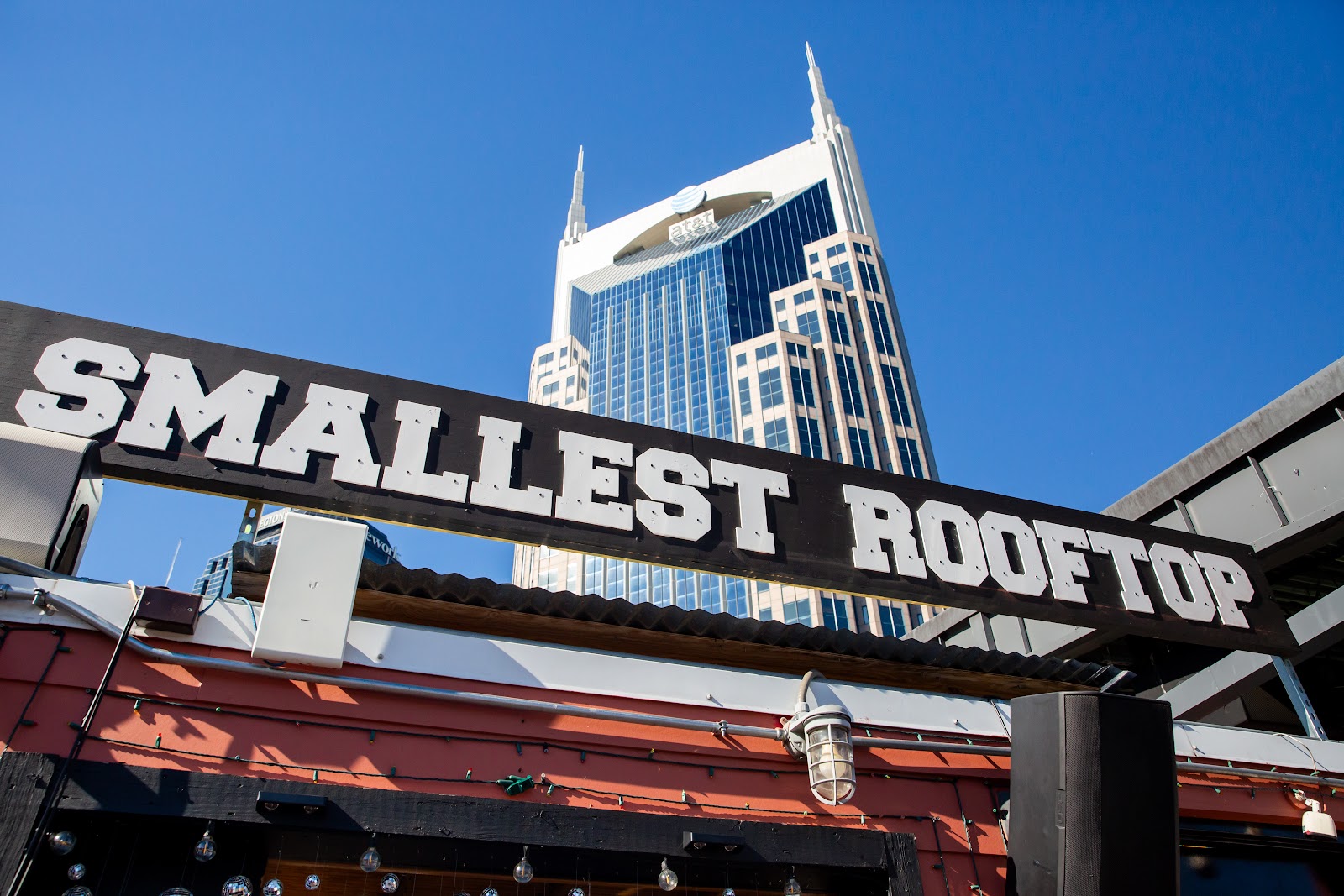 Tin Roof Broadway Nashville sports bar interior