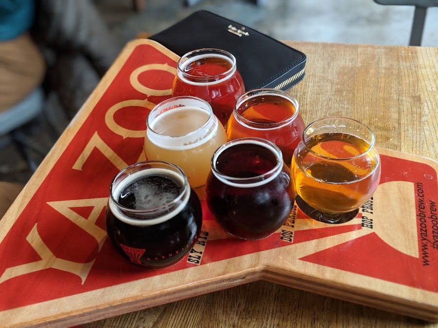 Yazoo Brewing Company cocktail at the bar