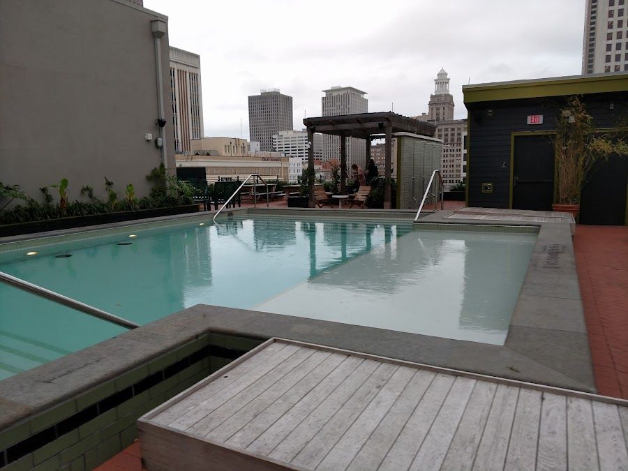Alto Rooftop at Ace Hotel cocktail at the bar