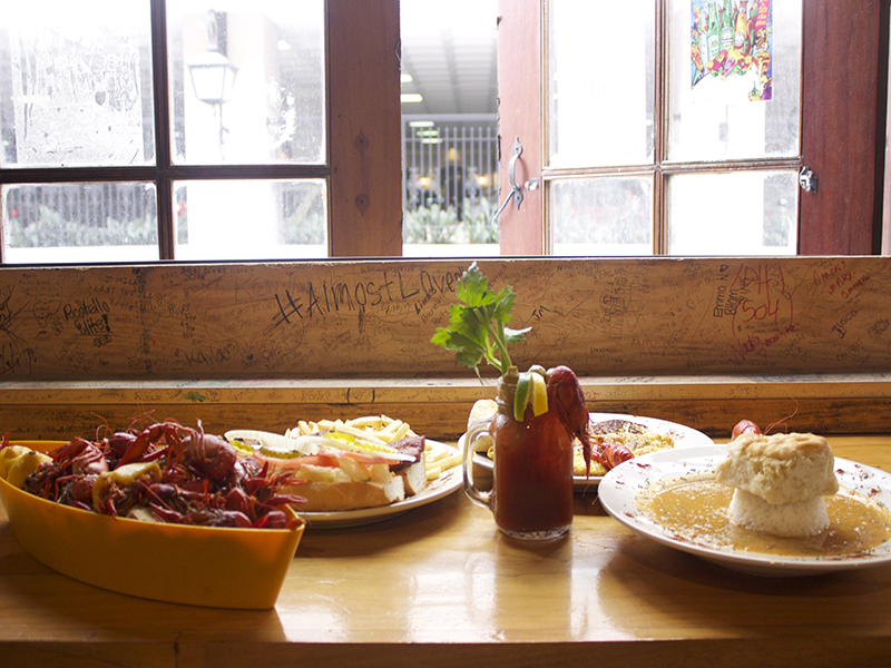 Daisy Dukes 24-hour Cajun bar and kitchen in the French Quarter