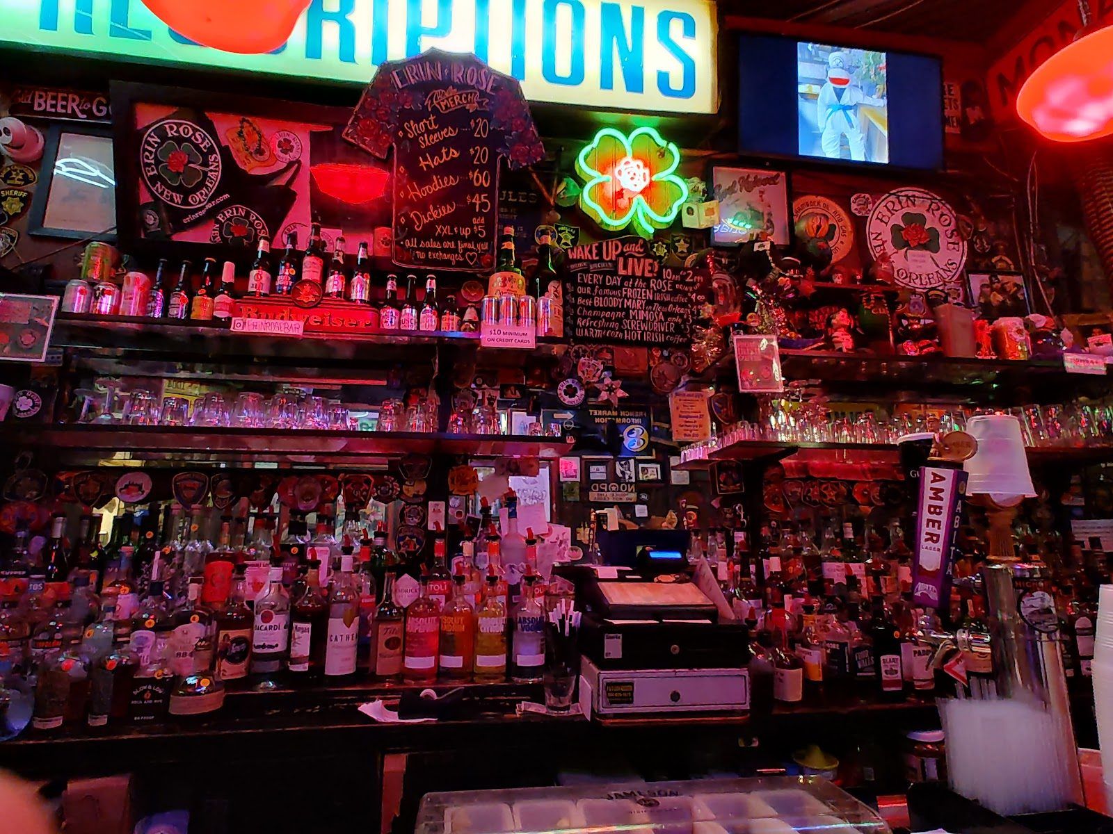 Erin Rose New Orleans bar interior
