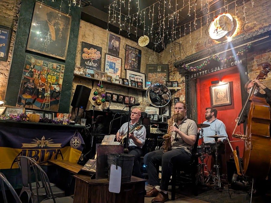 Fritzel's European Jazz Pub New Orleans interior