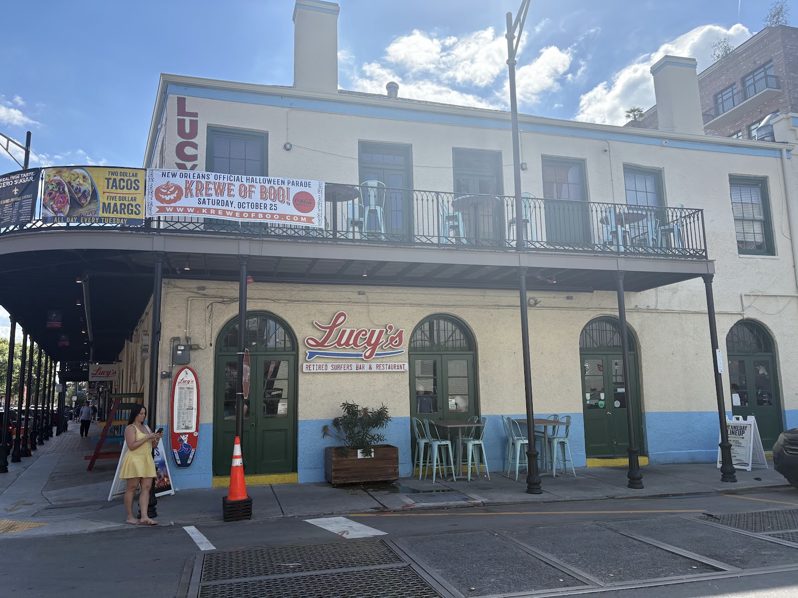 Lucy's Retired Surfers Bar Warehouse District New Orleans