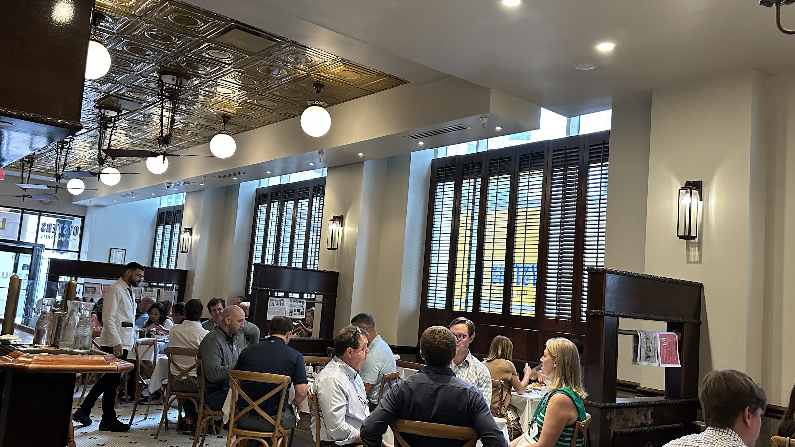 Luke brasserie raw bar on St Charles Avenue New Orleans