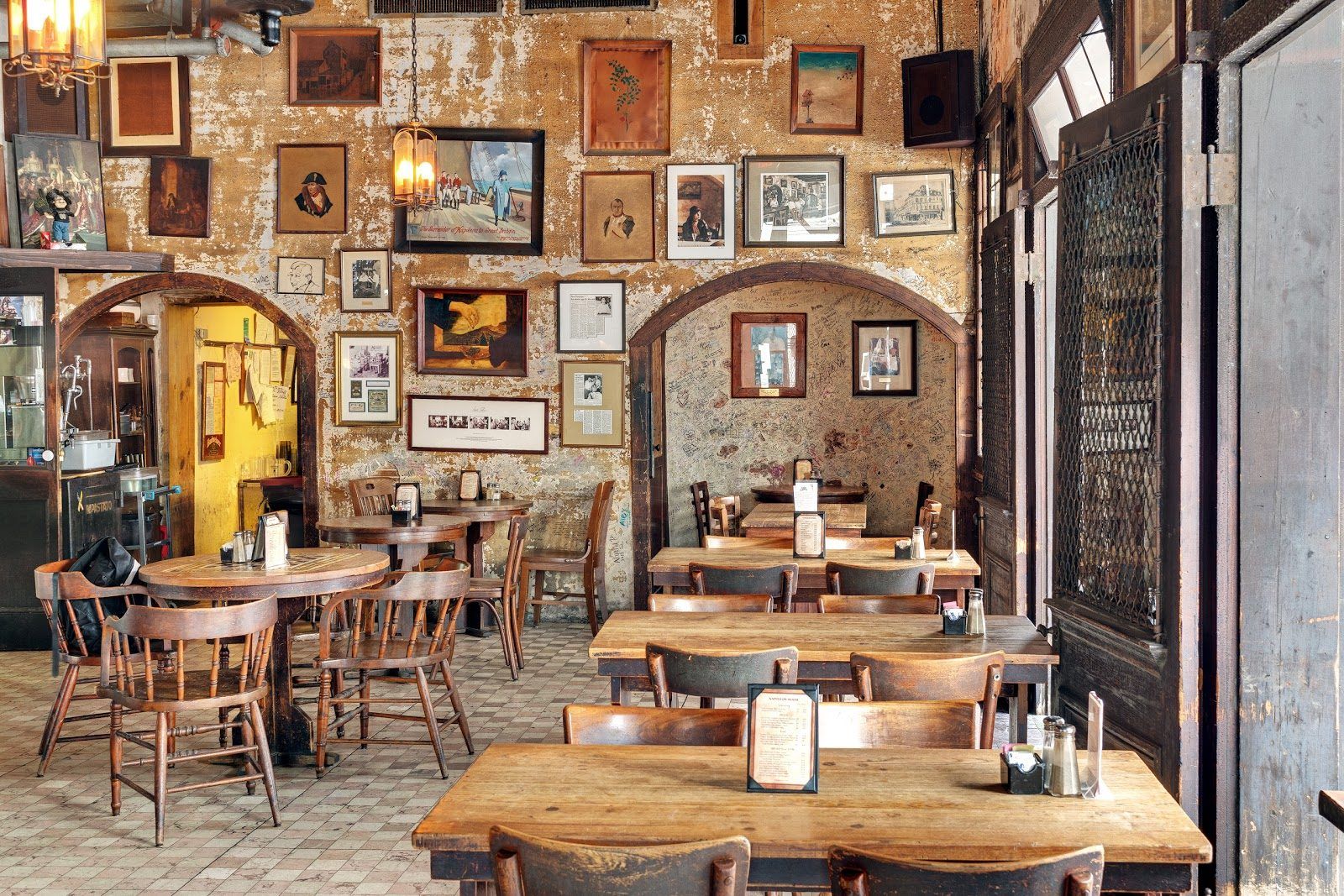 Napoleon House New Orleans bar interior