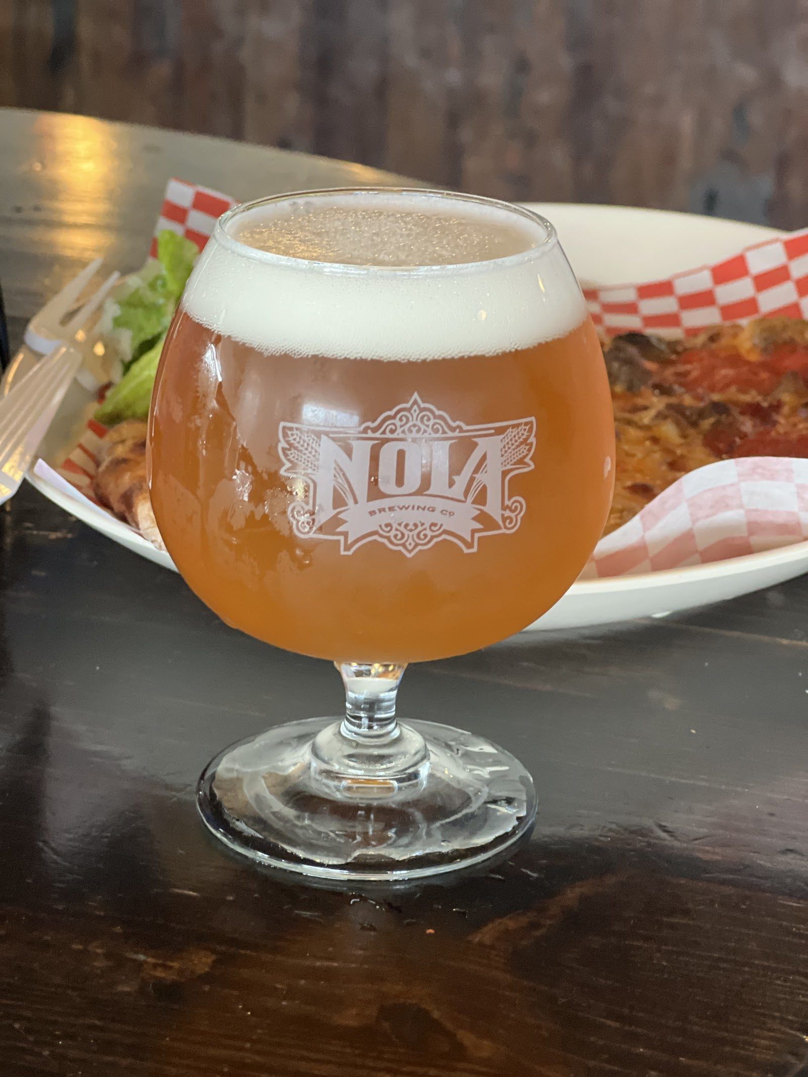 NOLA Brewing New Orleans bar interior