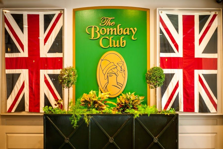 The Bombay Club cocktail at the bar