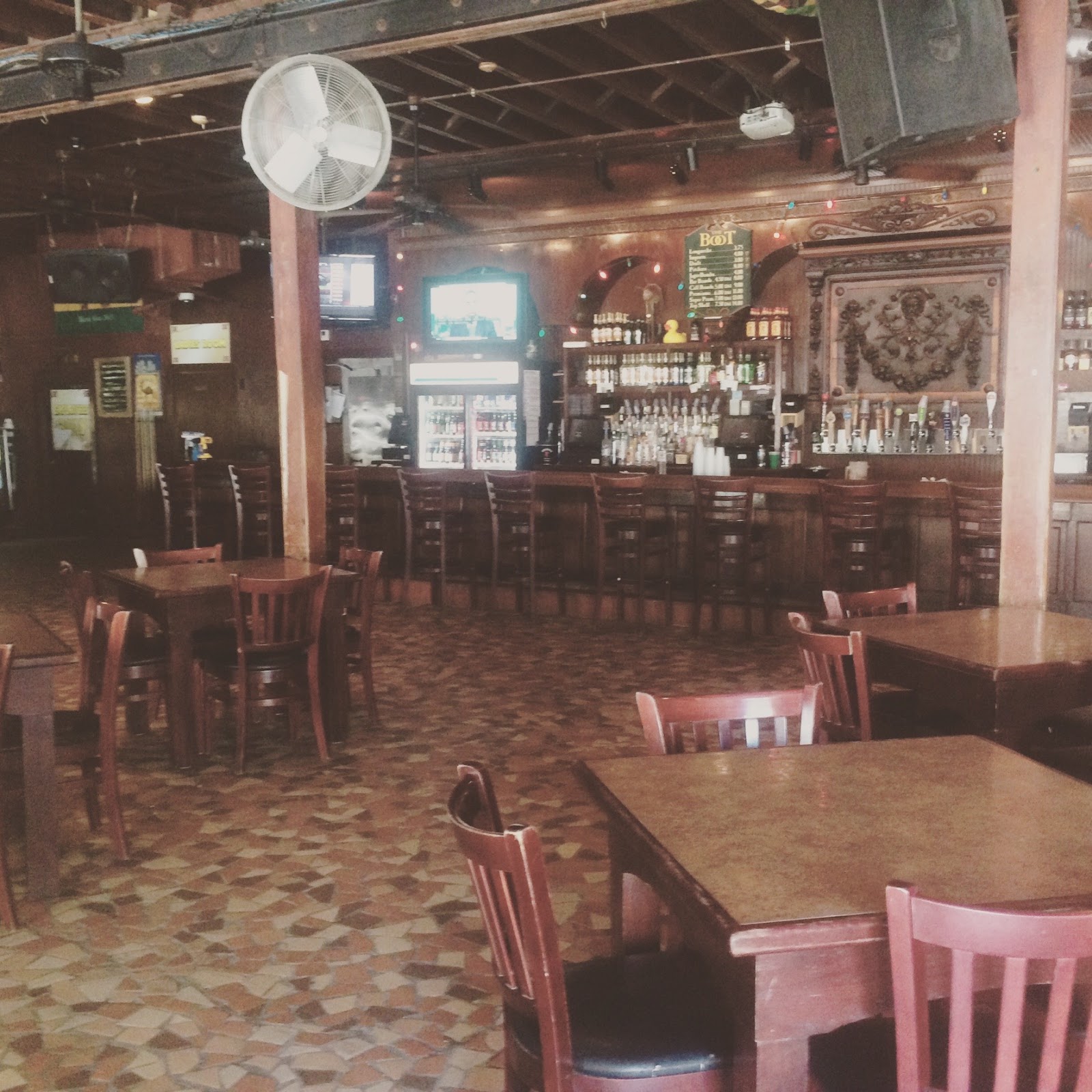 The Boot Bar and Grill on Broadway Street near Tulane University, Uptown New Orleans