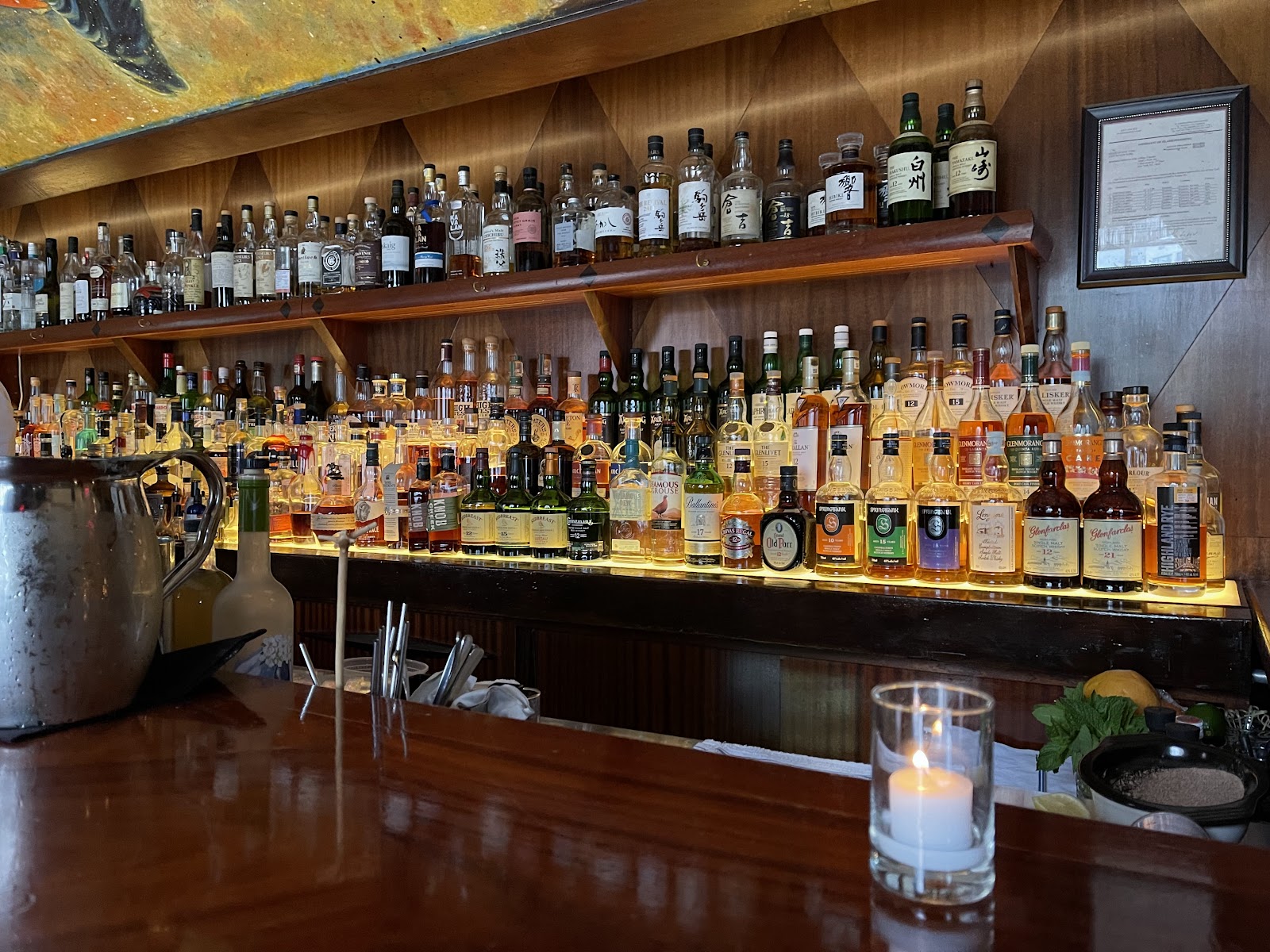 Angel's Share New York bar interior