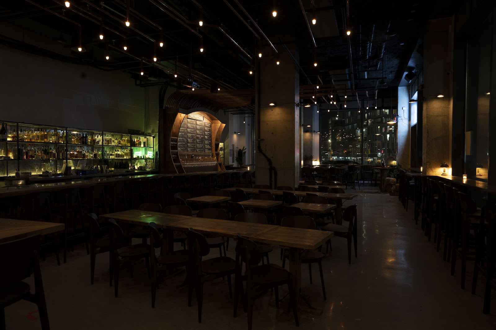 Beer Street craft beer bar interior, Prospect Heights Brooklyn New York