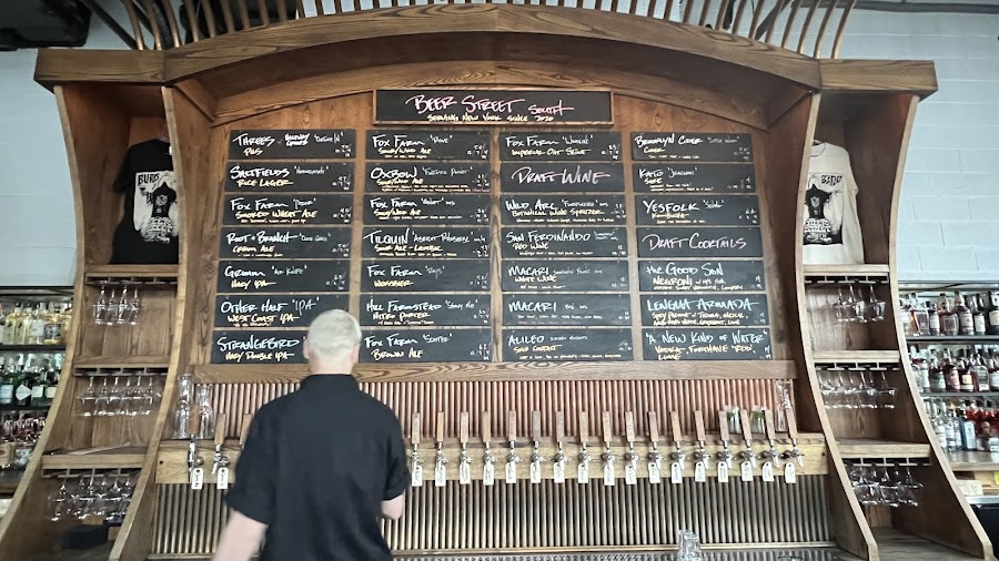 Beer Street craft beer bar interior, Prospect Heights Brooklyn New York