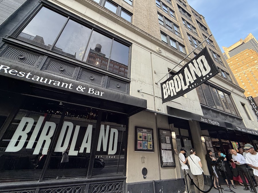 Birdland Jazz Club bar detail, New York