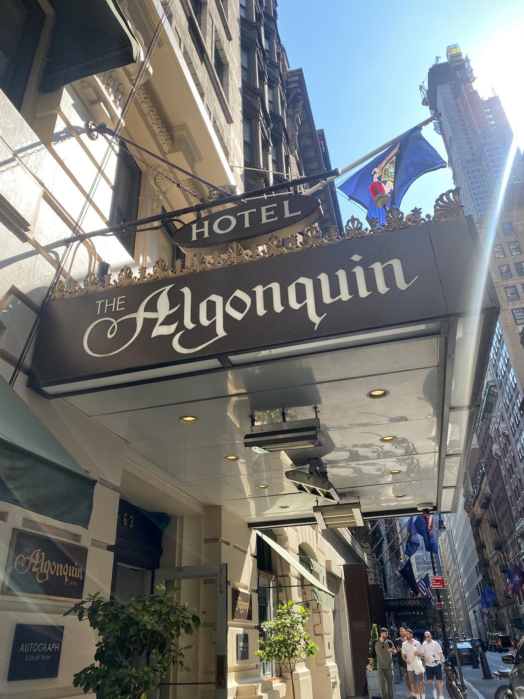 Blue Bar at The Algonquin, New York
