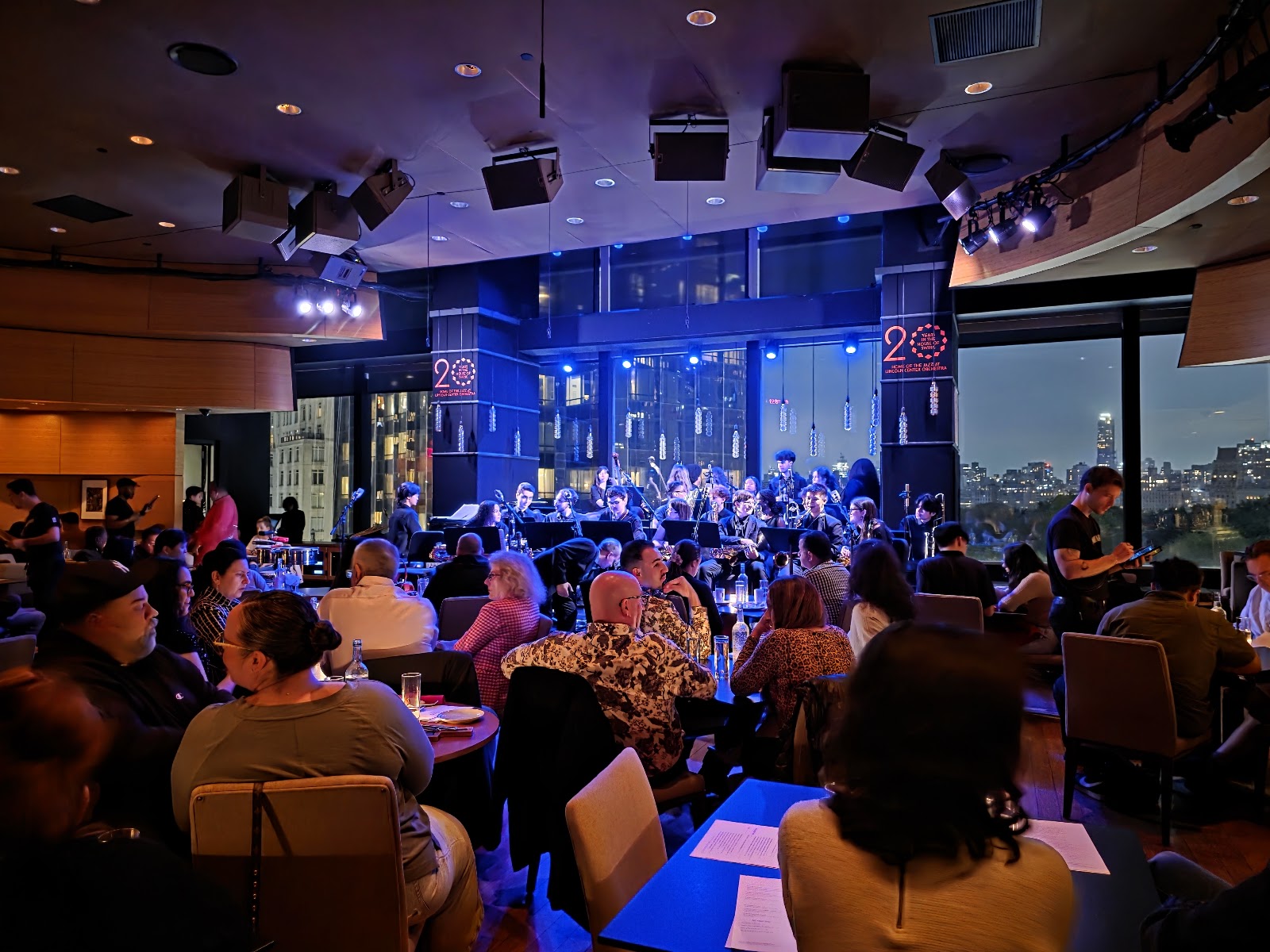 Dizzy's Club jazz room with skyline views at Jazz at Lincoln Center, New York