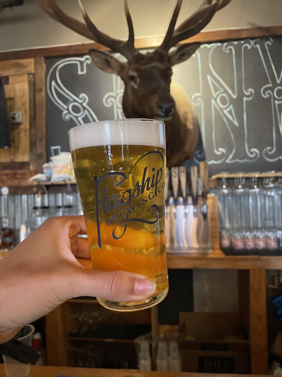 Flagship Brewing Company bar, New York
