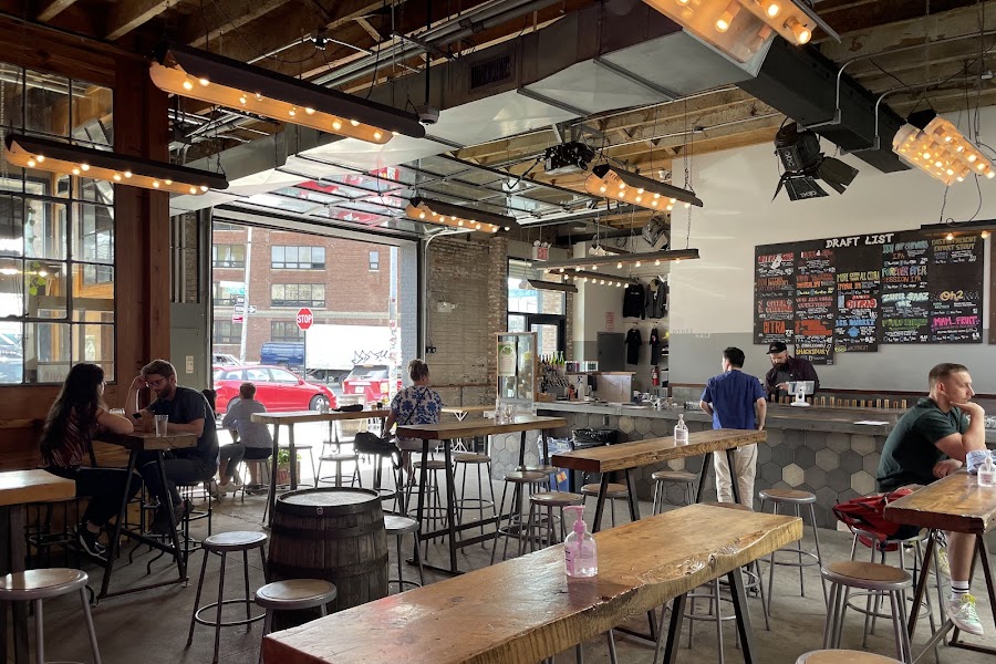Other Half Brewing interior, New York