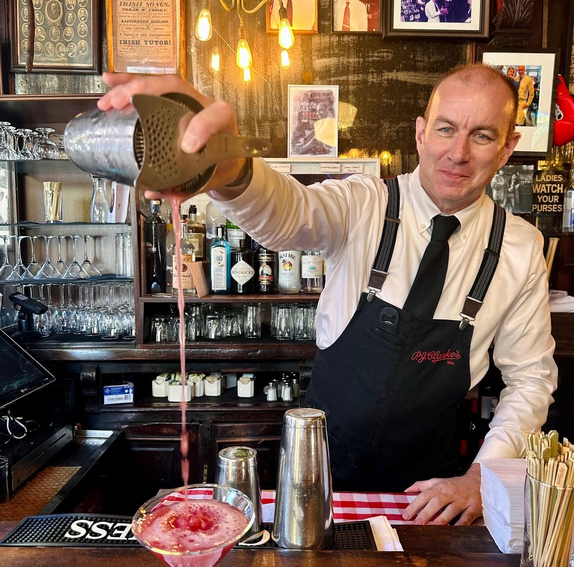 P.J. Clarke's historic saloon bar and red-brick facade, Third Avenue Midtown New York