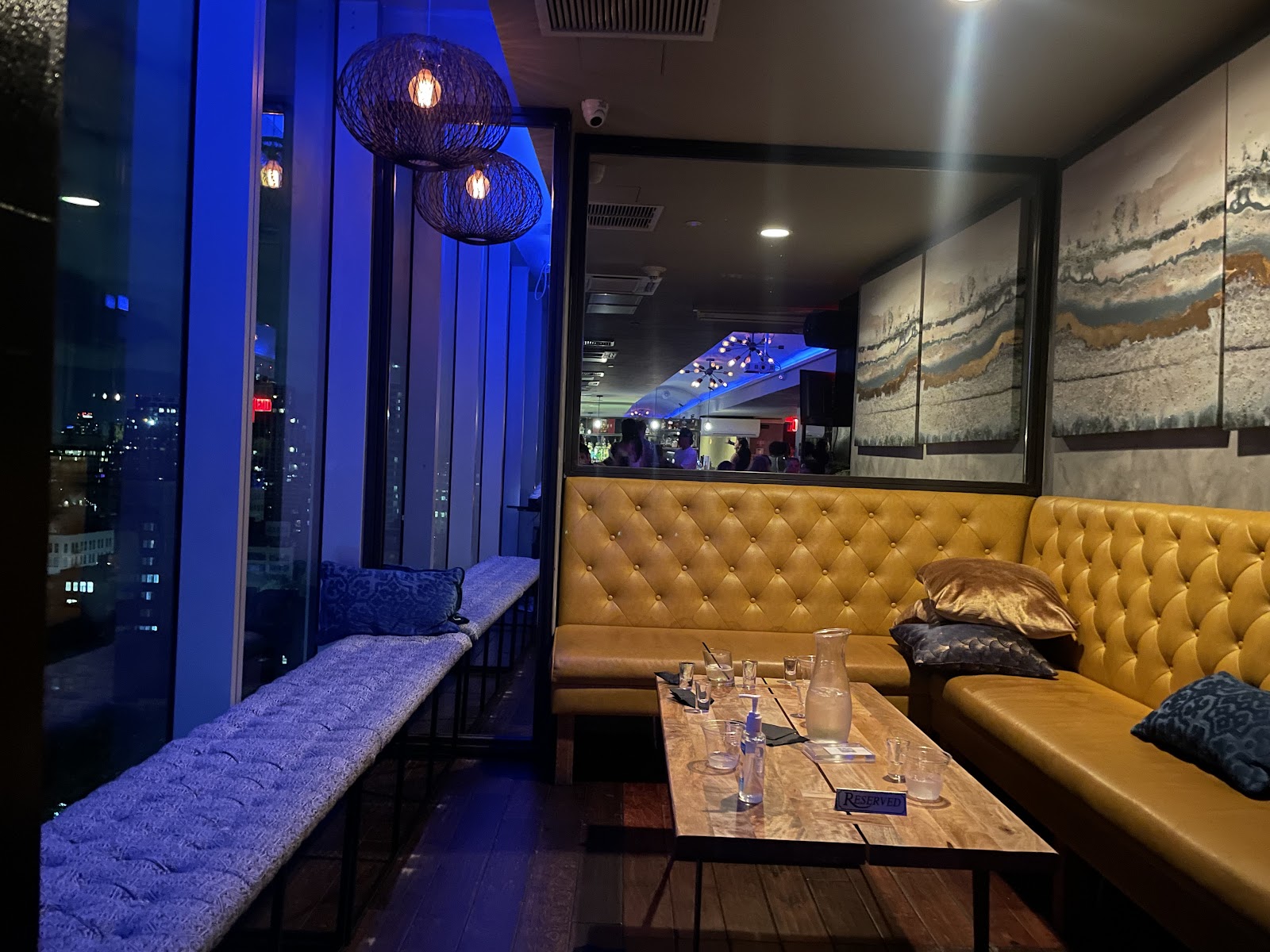 Rooftop 93 New York rooftop bar interior