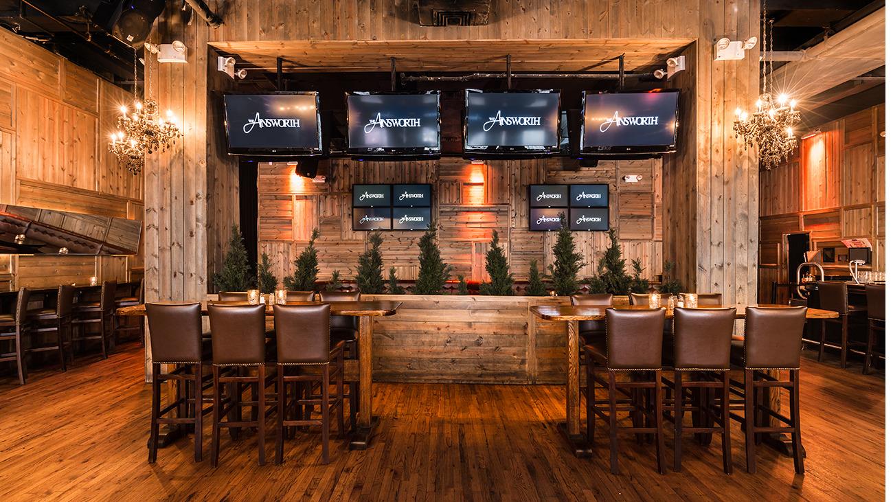 The Ainsworth New York bar interior